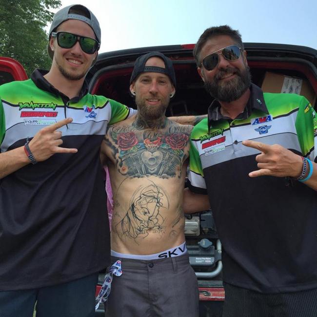 Denny and Danny accompanied Cody on the trip.