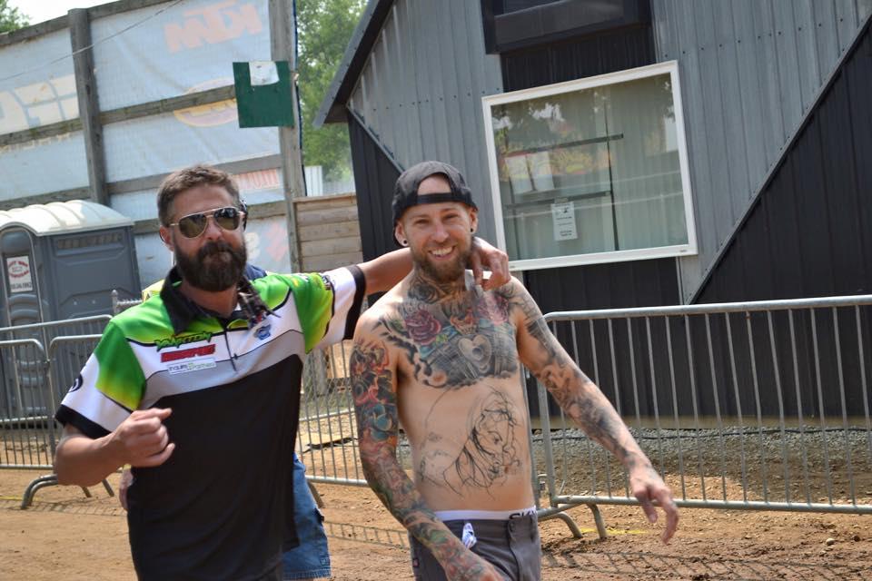 Denny pulled mechanic duties for the day.