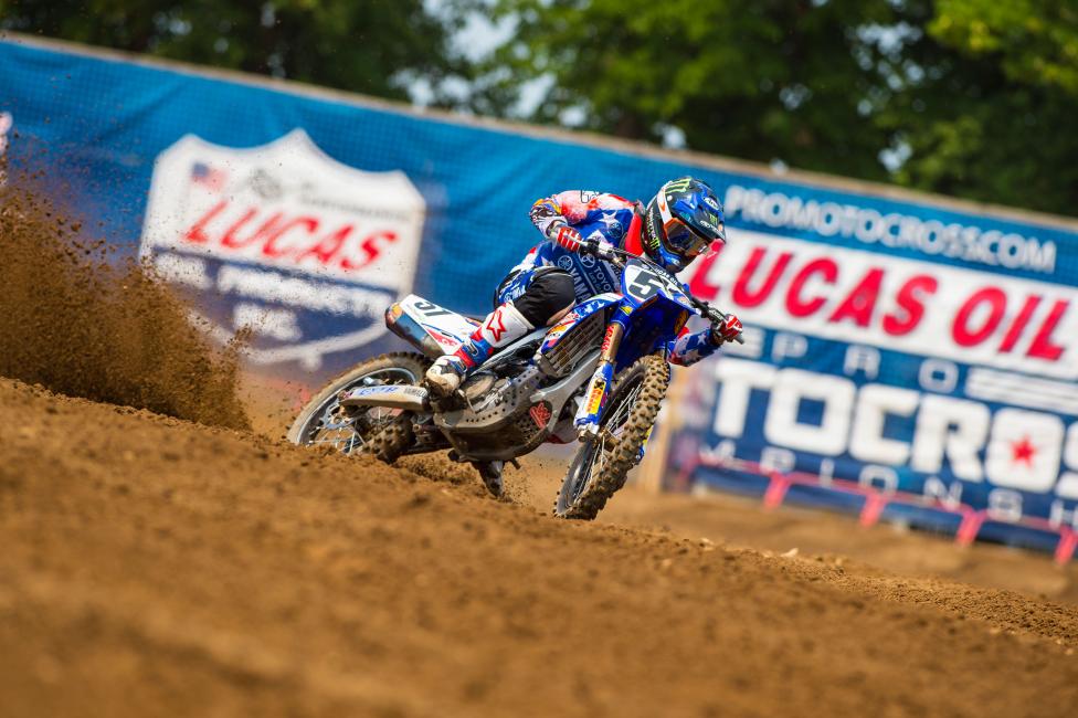 Barcia is on a hot streak in the 450 class and has won two races in a row.