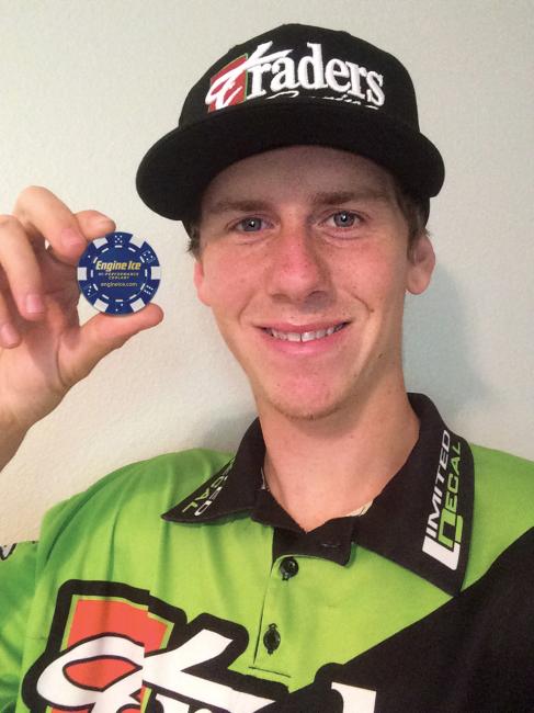 Justin Starling, of the Traders Racing Kawasaki team, is one of the first recipients.