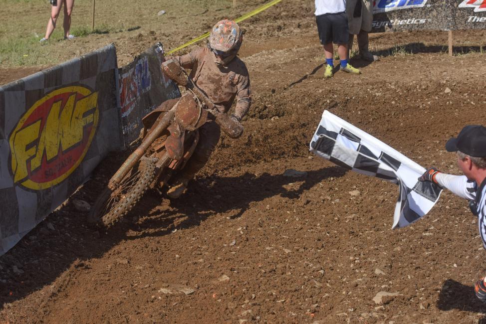 Russell leads the GNCC standings while the series takes its summer break.