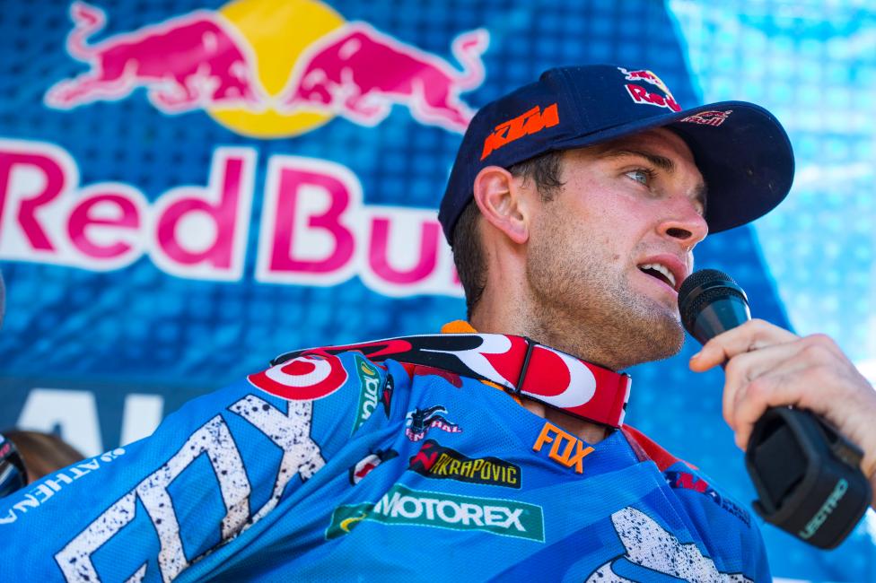 In Spring Creek, Dungey extended his lead in the standings over Ken Roczen to 56.