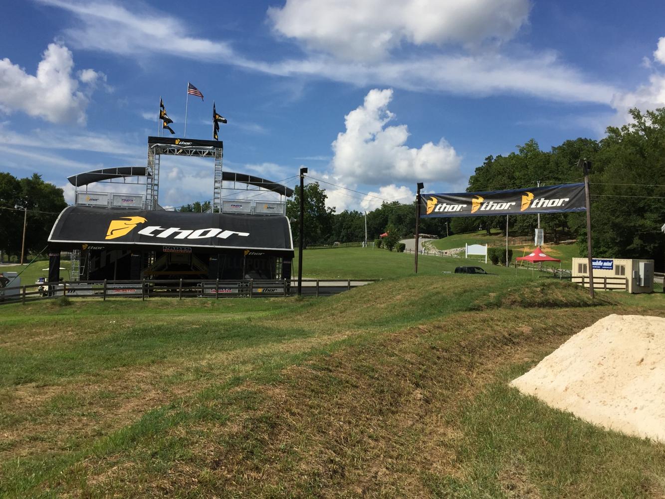 The Thor tower is already built and ready for company.