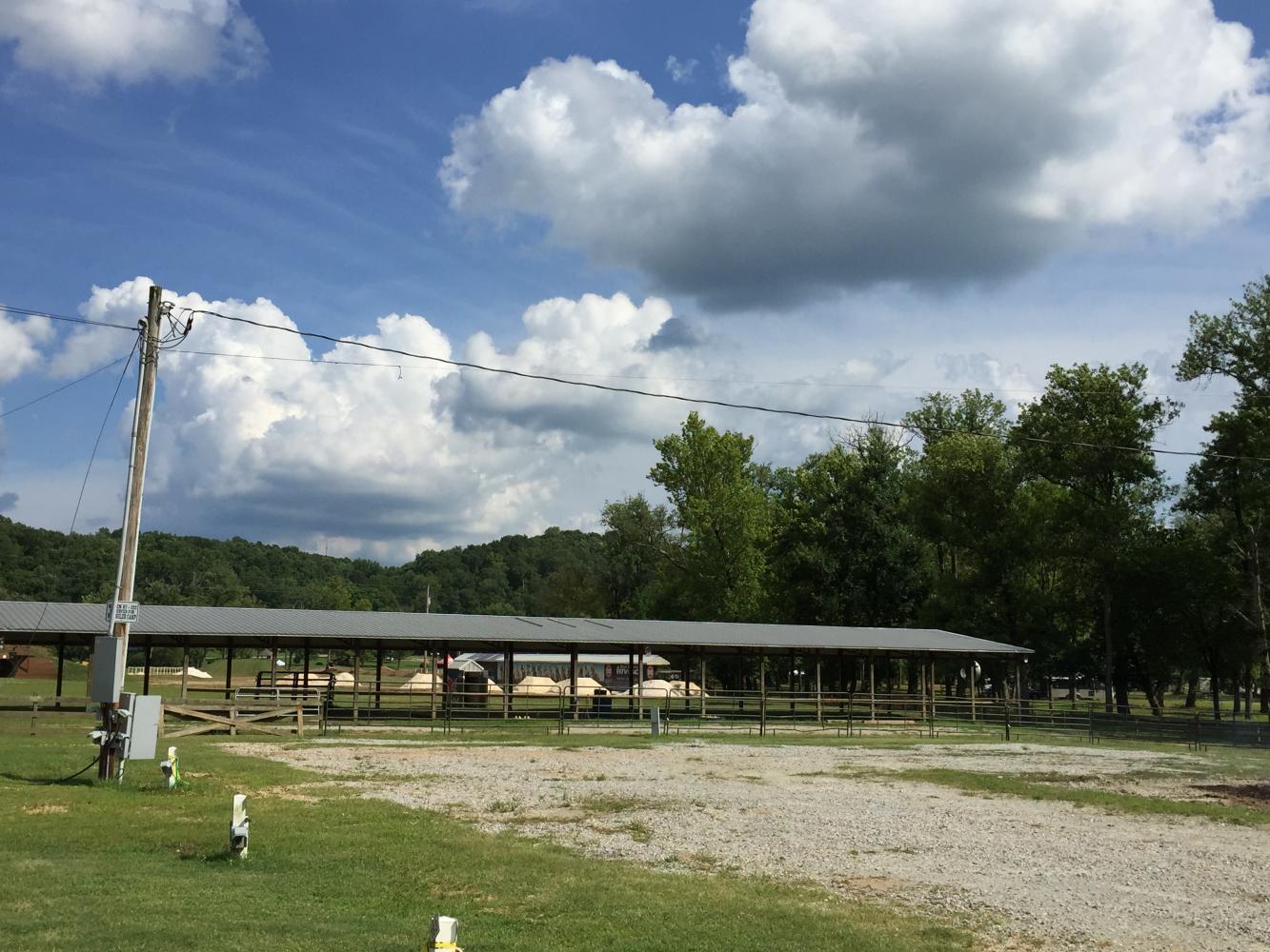This is where Kawasaki Team Green has set up since day one back in 1982. 
