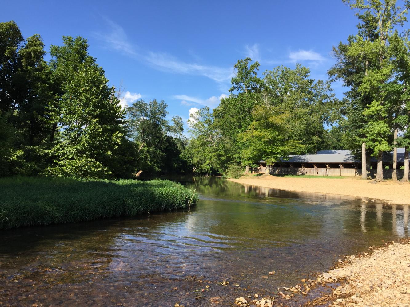 Hurricane Creek will be filled with kids and their families for the next two weeks.