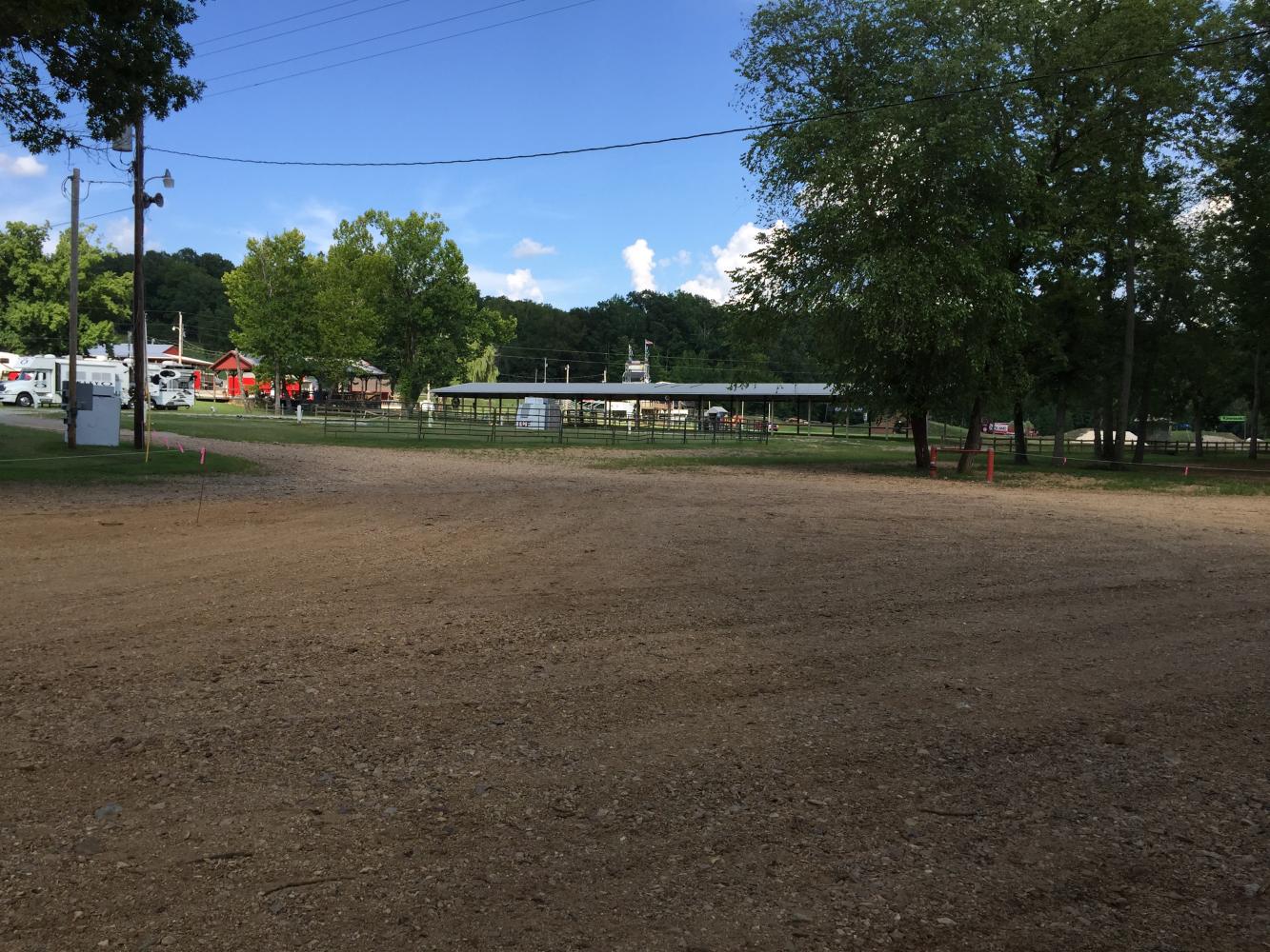 View from Factory Connection Honda area, across from Greenville, the busiest intersection in all of motocross!
