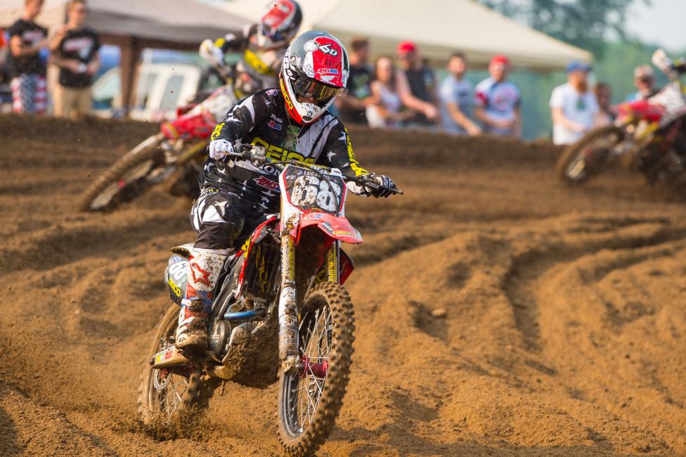 Craig skipped the second moto at Millville with a bruised shoulder, but he'll race this weekend.