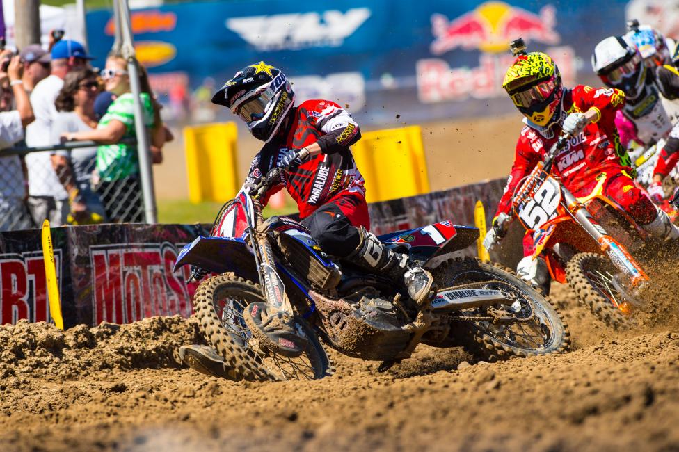 Jeremy Martin won a moto last weekend to extend his points lead in the 250 Class.