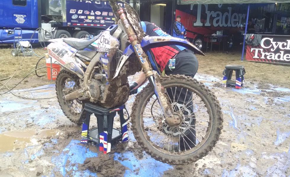 How'd you like to have to get this bike brand new for the second moto?