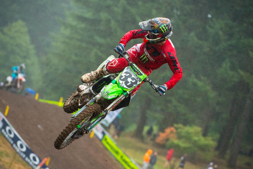 Grant collected another top-ten on the Monster Energy Kawasaki.