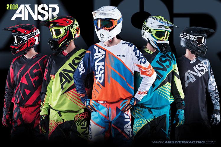 ANSR Introduces 2016 Collection Racer X