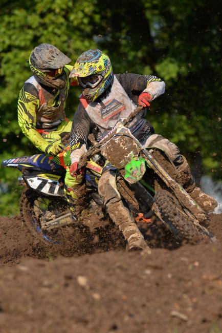 The battles were brewing all day long for the start of the first motos.