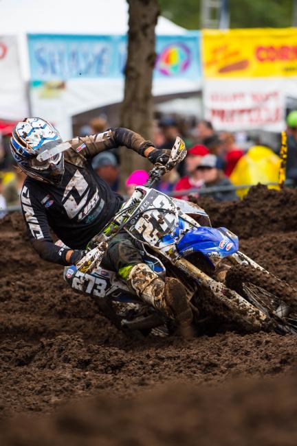 Conner Elliott, the local boy, got a top-twenty finish on the day.