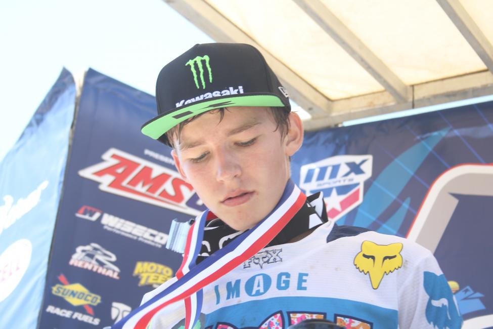 Austin Forkner, still in the B class, already has a plan for a pro career.