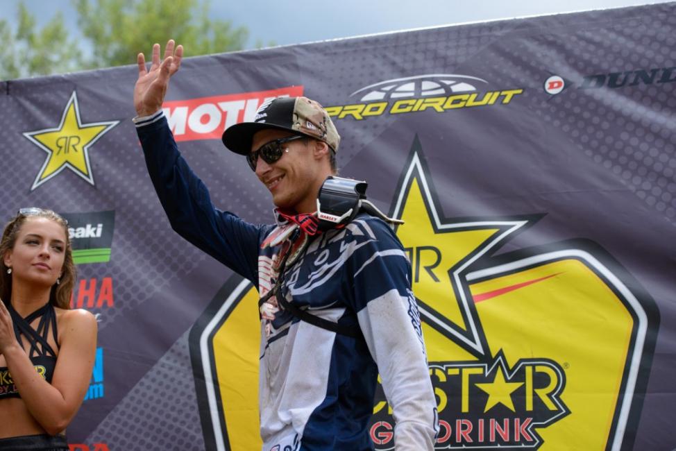 Facciotti was back on top of the podium in Canada.