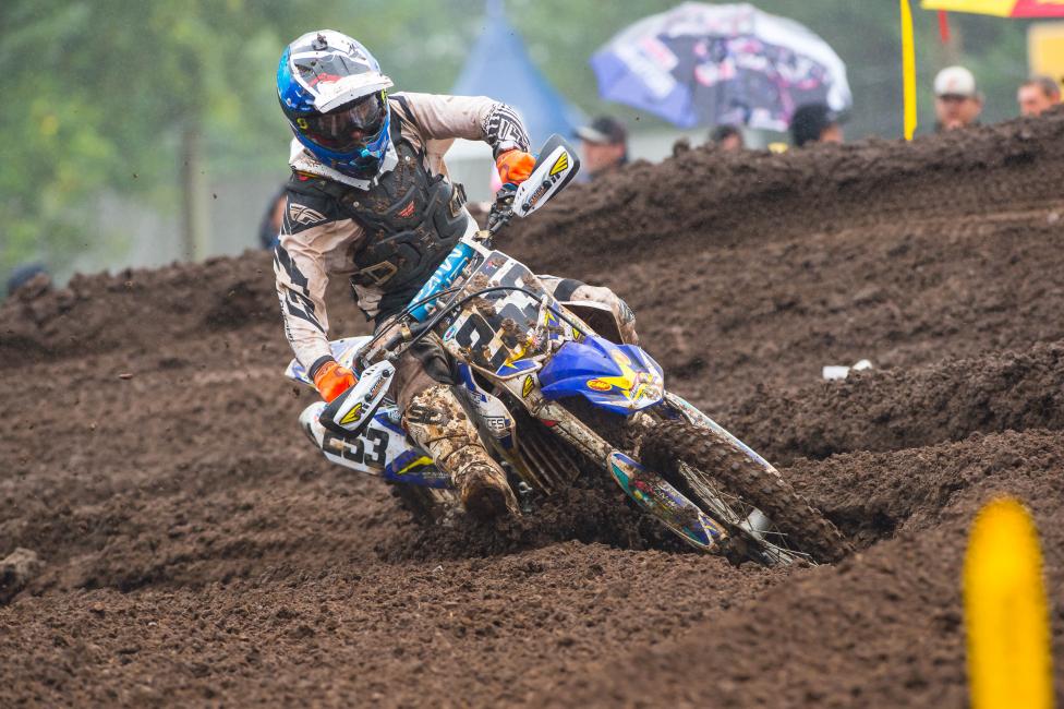 Short's highest finish this season came in the mud at Budds Creek, where he finished fifteenth in moto one.