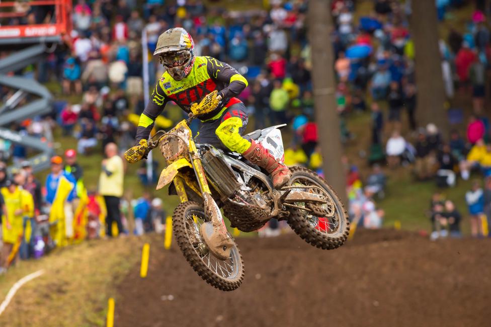 Roczen was once battling for the championship; now he's battling to be runner-up.
