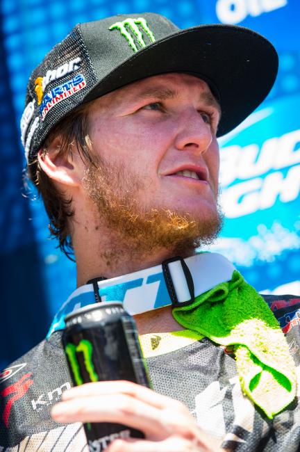 Although Joey Savatgy has been one of the most consistent 250 riders, he struggled at Washougal.