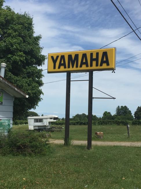 Yamaha is going old-school yellow and black for this round to celebrate a big anniversary.