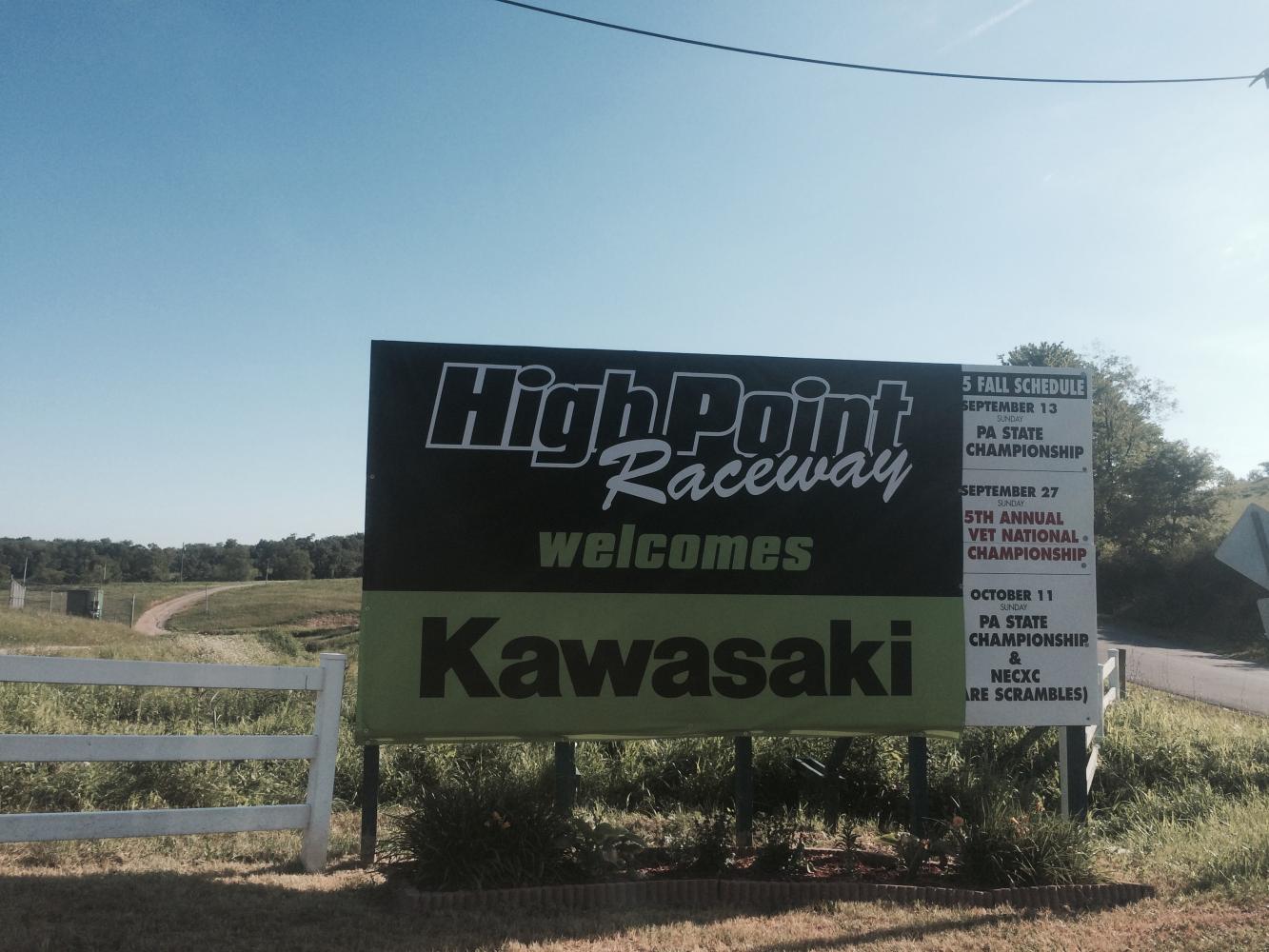 Kawasaki took over High Point this week.