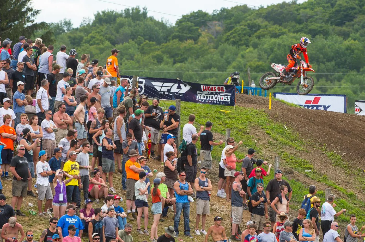 It was a perfect day for Dungey.