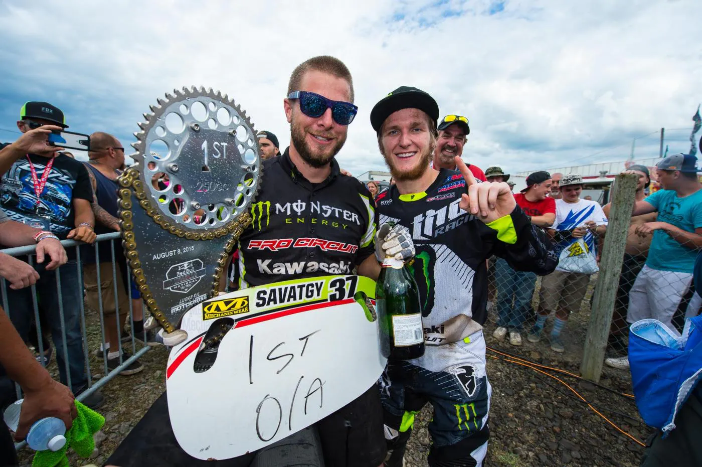 Joey Savatgy captured his first overall.