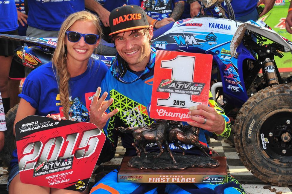 Wienen won his fourth ATV championship in a row.