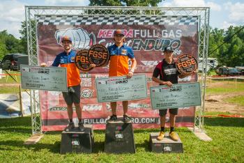 Russell Sweeps Rockcrusher Farm Sprint Enduro