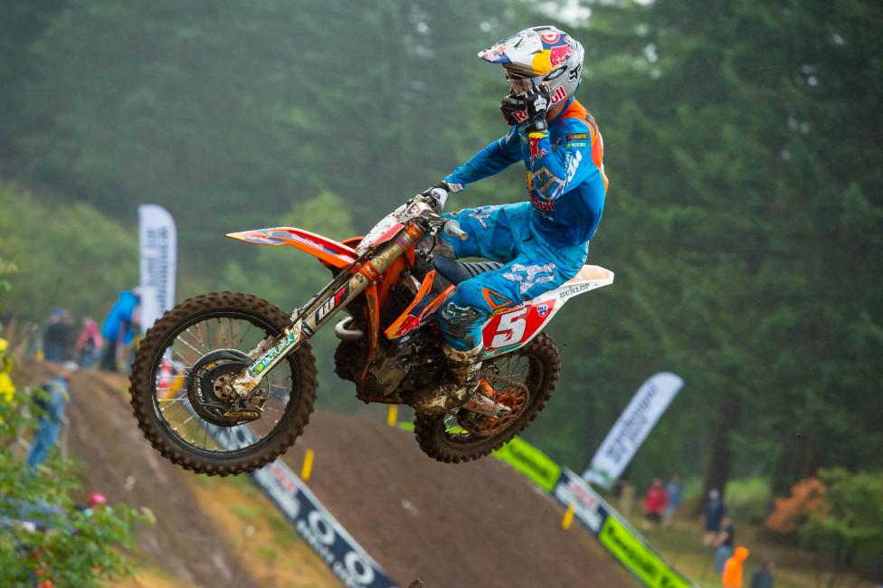 Ryan Dungey has taken the lead and run away with it.