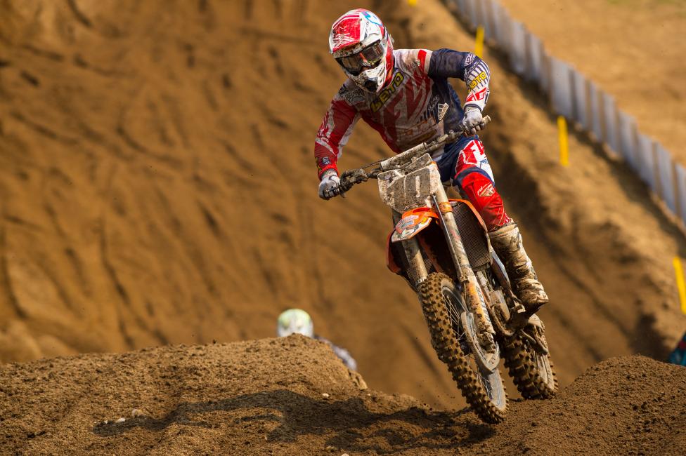 Brayton is out for the final two rounds with a concussion.