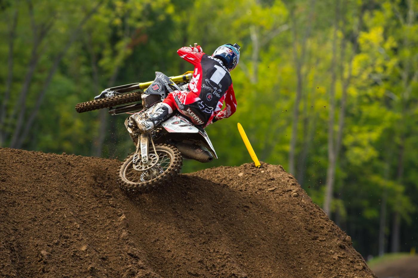 Ken Roczen finished second in the championship.