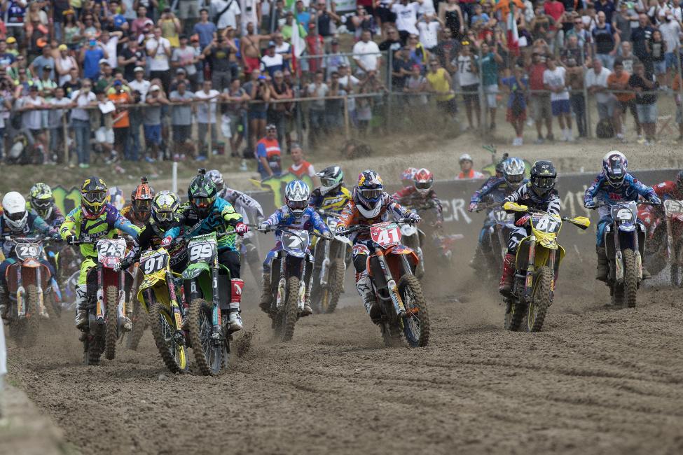 The battle for the top of the MX2 class is tight.