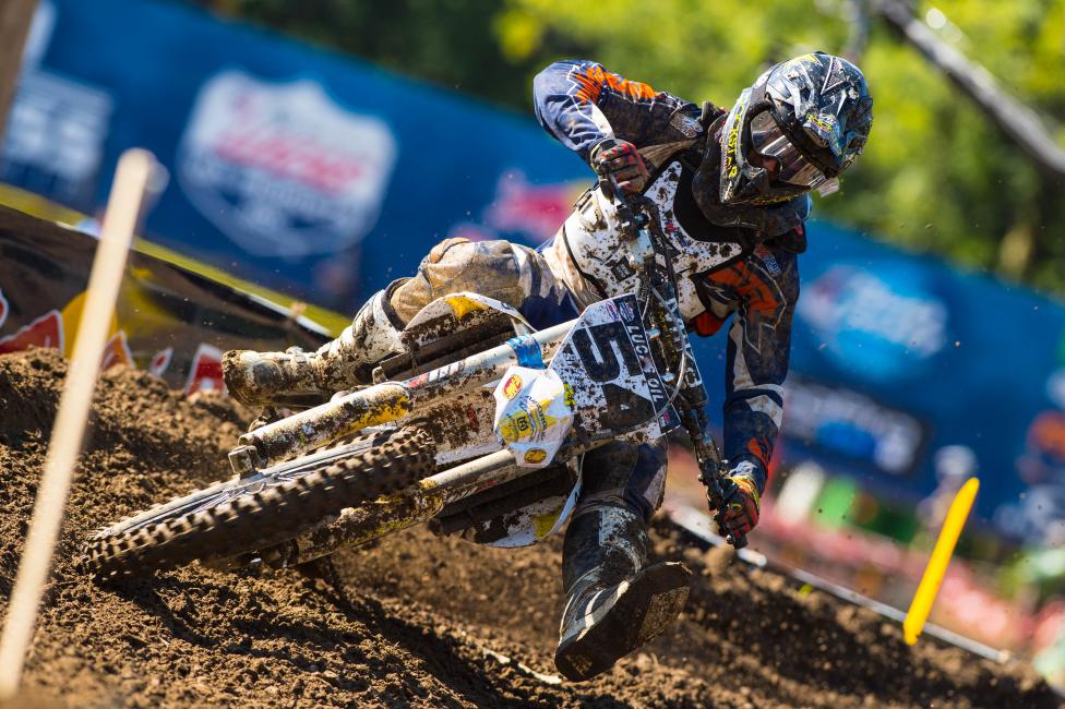 Sipes returned to Lucas Oil Pro Motocross again at Ironman.