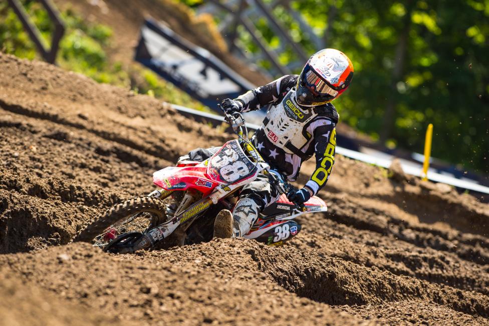 Bisceglia finished fifth overall, via 6-5 moto scores.