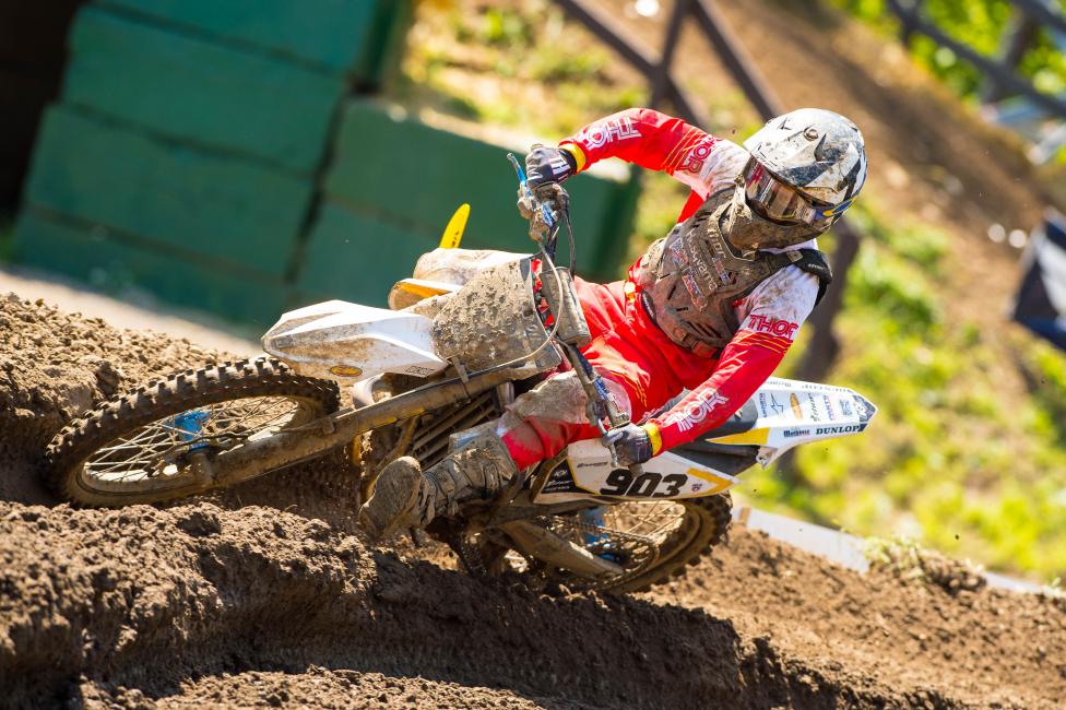 Tyler Medaglia finished inside the top twenty on Saturday.