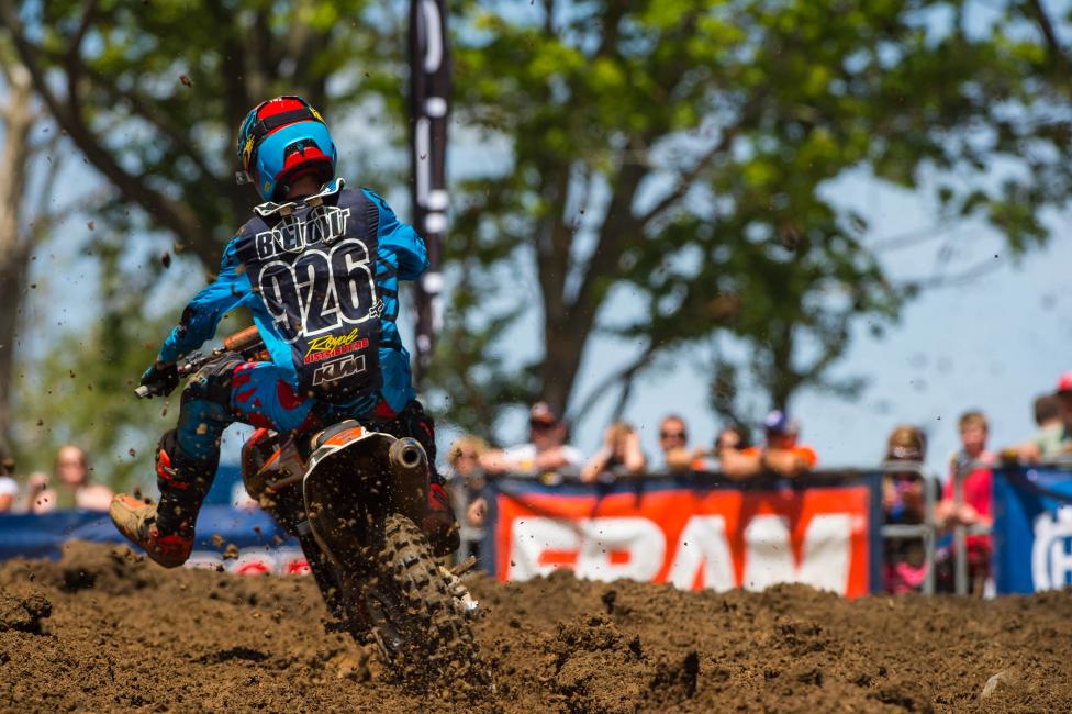 Benoit switched bikes for this ride.