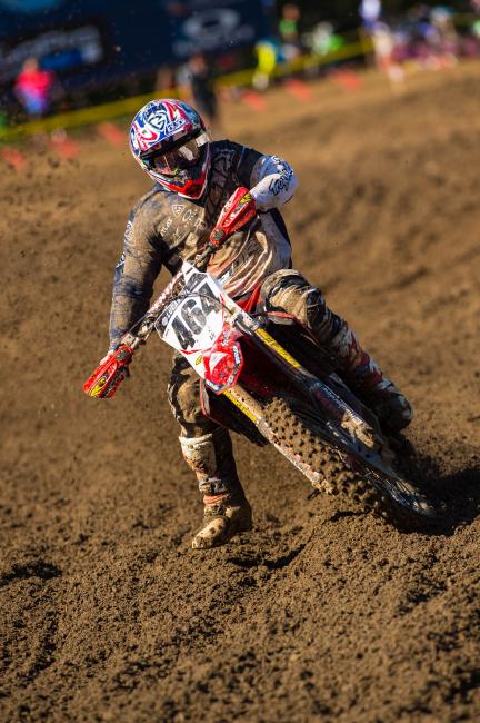 Keast qualified easily for the motos.