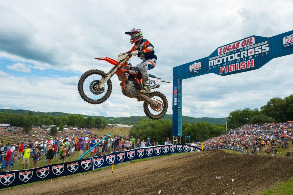 In his foray into American moto, the Scot finished an impressive fourth overall.