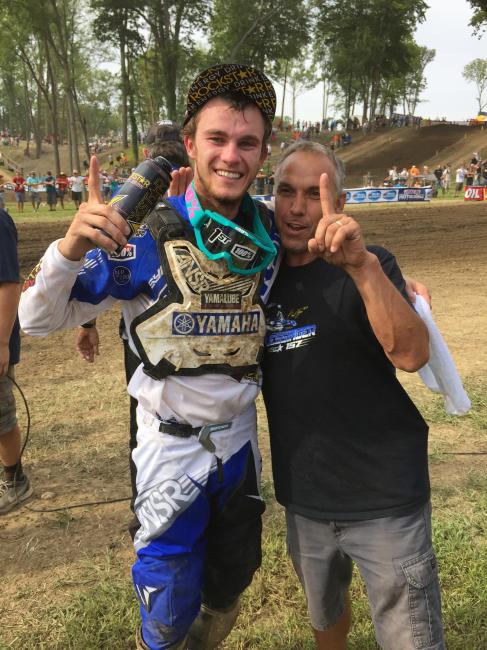 Both Aaron Plessinger and his dad, Scott, have now won at the Ironman—only Aaron won in motocross.