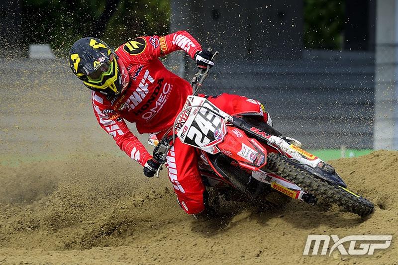 Gajser now leads the MX2 standings after his win in the Netherlands.