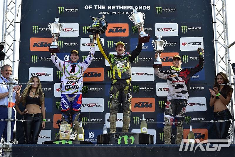 Febvre is the new MX1 champion in his first season in the class.