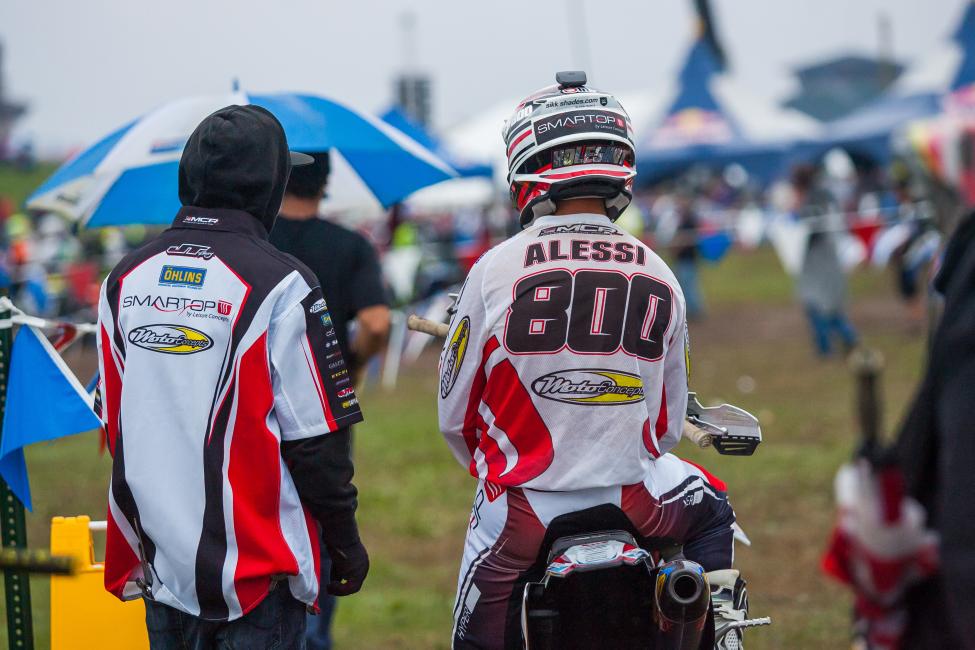 It was good to see the #800 in action again, as Mike Alessi was a solid second at the Edge of Summer MX.