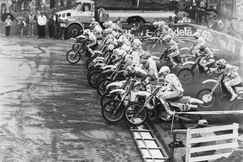 Check out the double-row start, with Team USA’s Johnson (4) pulling the short straw and starting in the back.