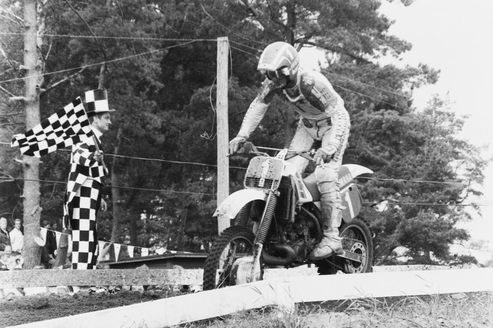 After being called in at the last second to substitute for Bailey, Broc Glover put on the #1 on a borrowed Yamaha YZ250 and went 2-2 in Sweden.