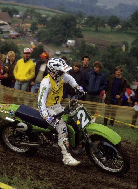 Jeff Ward swept all three “250” motos, though he was 5-3-3 against all bikes.