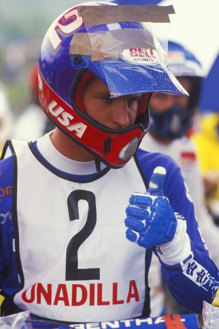 Rick Johnson was the only man to return to Team USA in 1987 after the previous year’s domination in Italy.