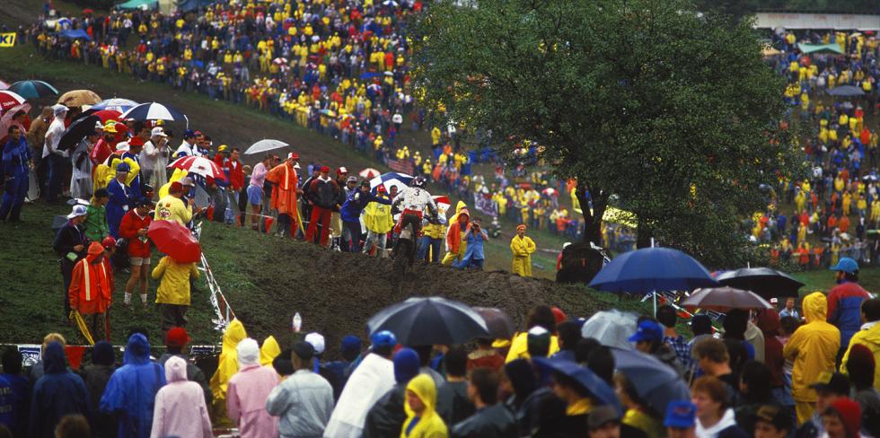 Bob Hannah was a controversial pick for the 125 spot for Team USA in 1987.