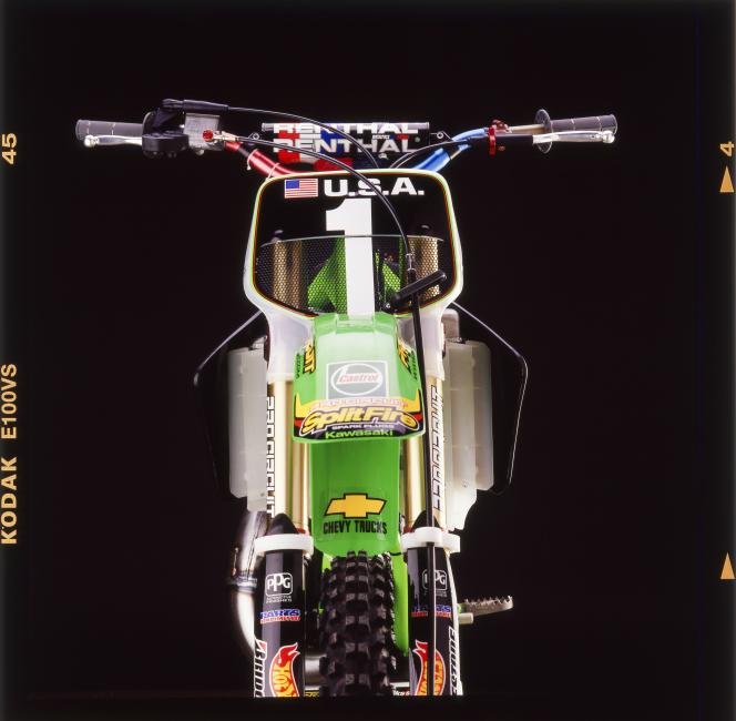 Mike Brown was going to wear #1 on Team USA in 2001 as its 125 Class rider.