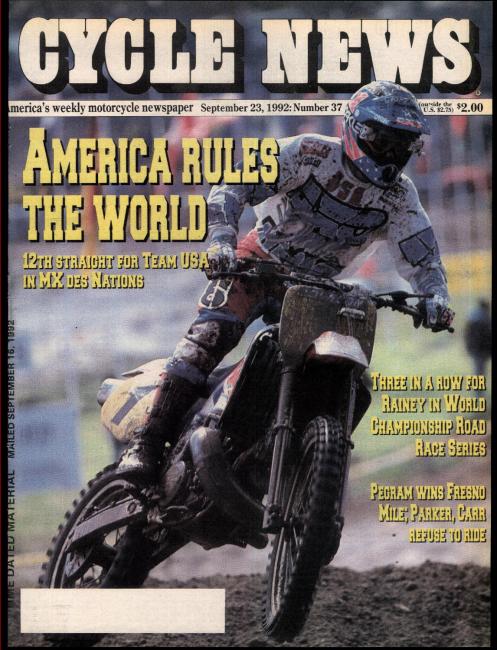 Billy Liles rode for Luxembourg two years before riding for Team USA—and winning. No other member of Team USA has ever done something like that!