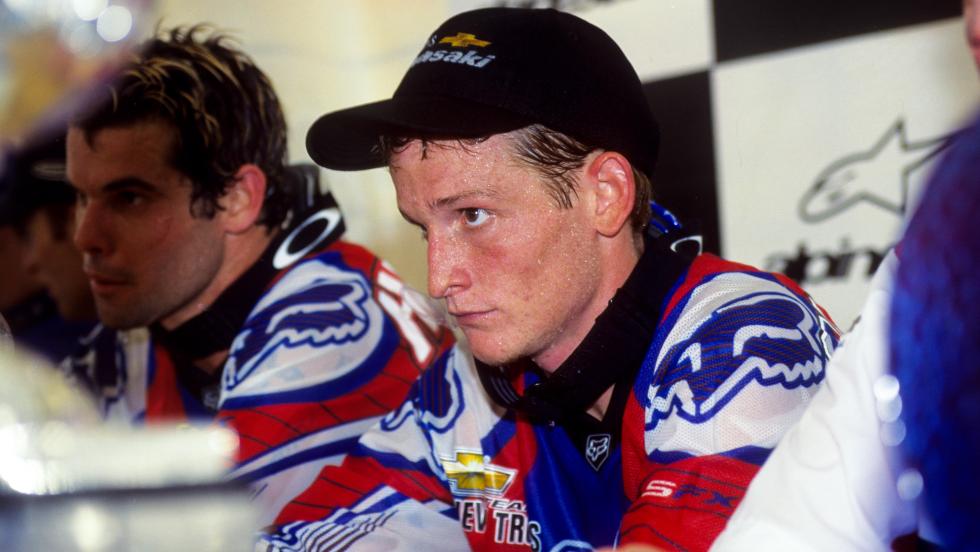 Carmichael and Hughes went 2-5 on a safe ride in the third moto to lock it up.